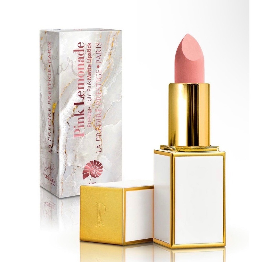 La Predire Prestige Paris Matte Lipstick Pink Lemonade Light Pink 2g Sealed New
